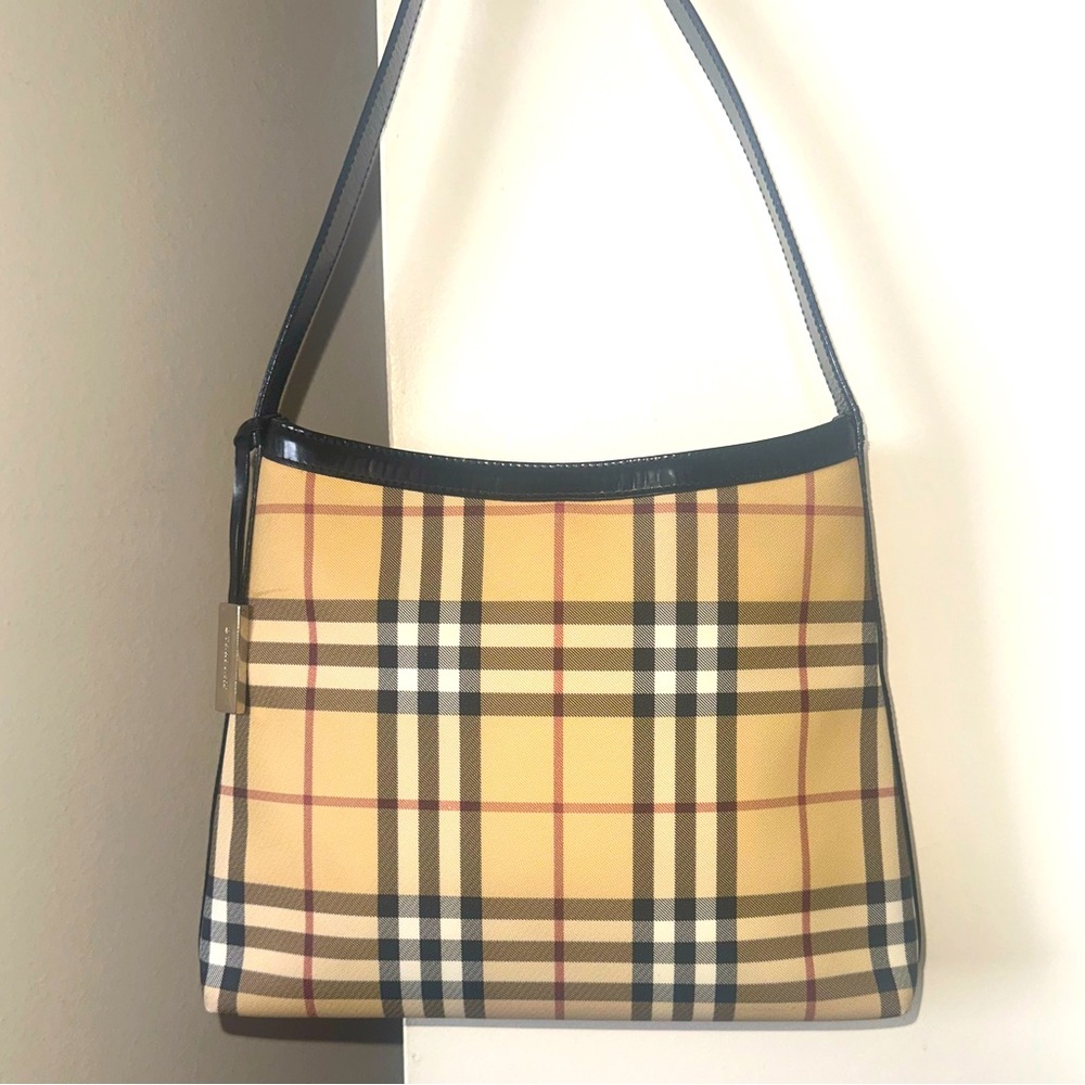 Burberry nova check shoulder bag
